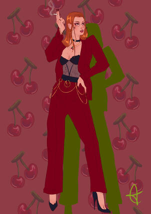 Flat colored fullbody (personal)