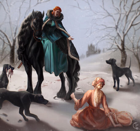 Rendered fullbody + background (personal)